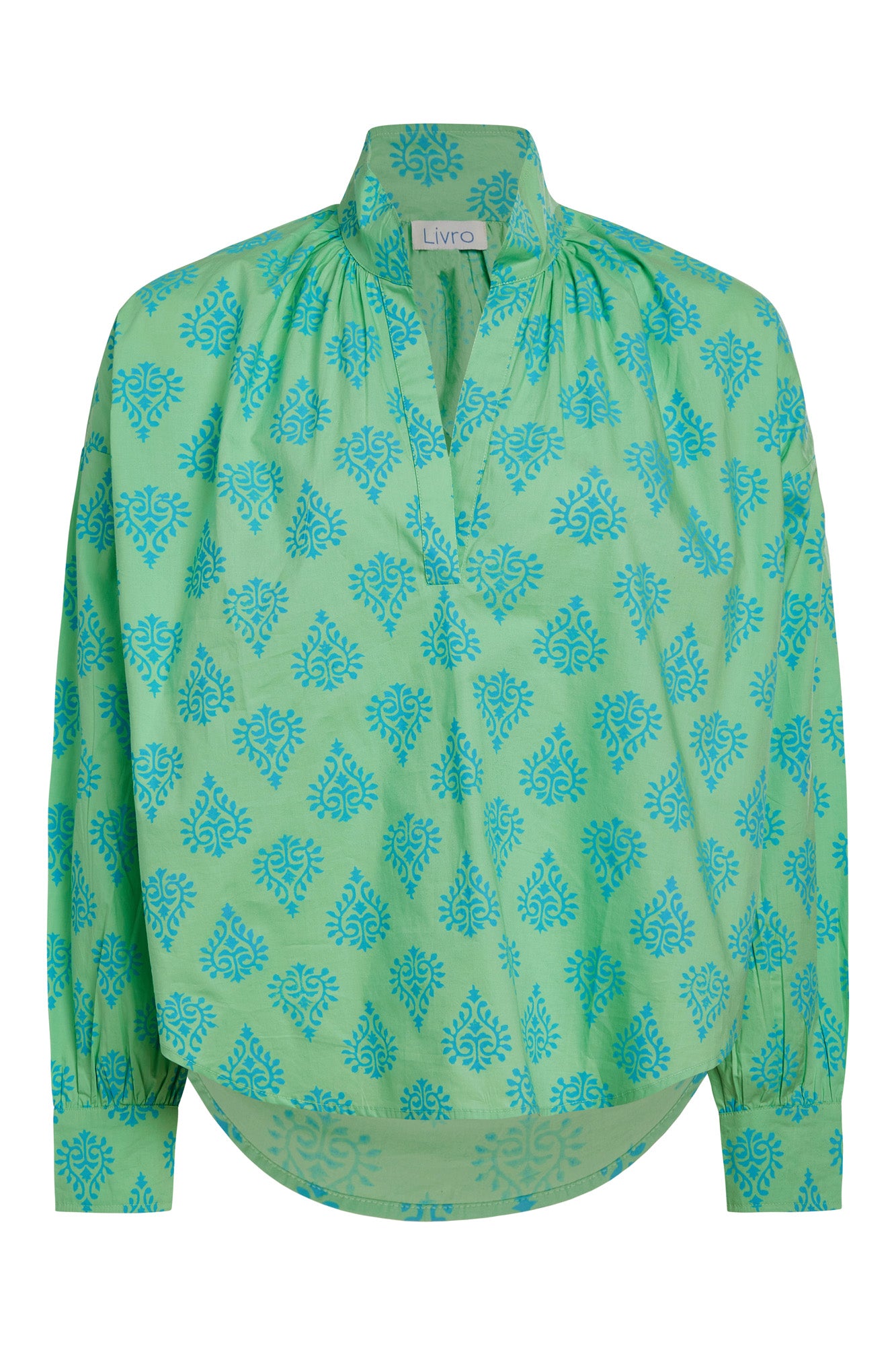 Jane Top, Floral Block – ShopLivro